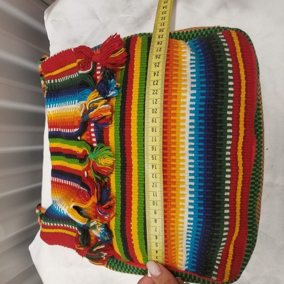 Hand made Boho multicolor Bag - Picture 6 of 8